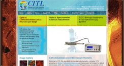 Desktop Screenshot of cathodoluminescence.com